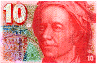  Former Suiss banknote